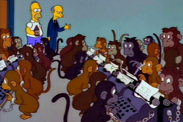 Mil monos con mil máquinas de escribir
