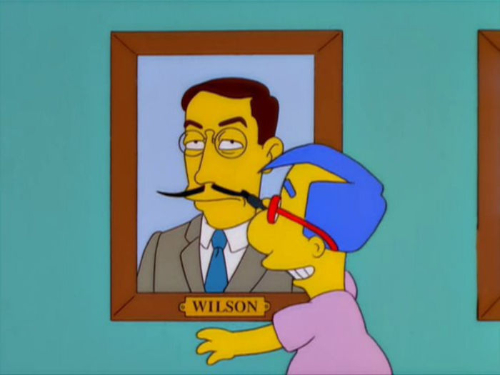 woodrow wilson los simpsons explicados